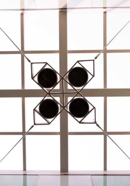 bottom-view-ceiling-with-geometric-object_1127-2059